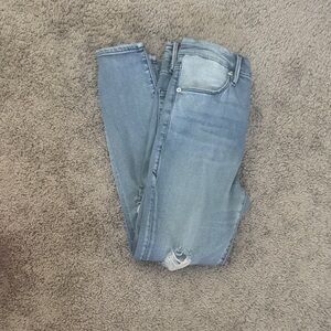 Good American Light Blue Skinny Jeans